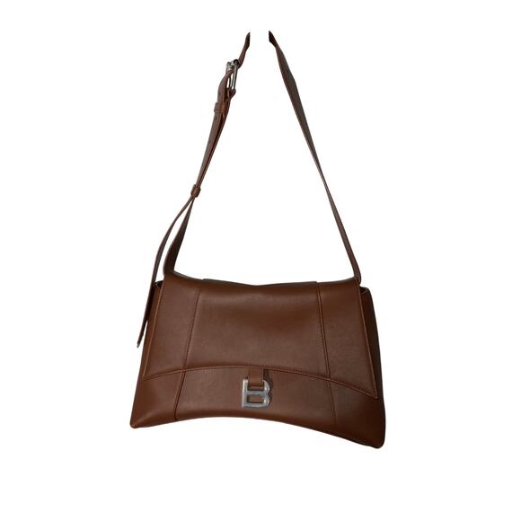 Balenciaga Medium Brown Soft Hourglass - Picture 2 of 9